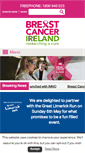 Mobile Screenshot of breastcancerireland.com